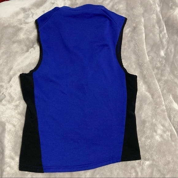 Patagonia Polartec Regulator Sleeveless Pullover Half Zip Vest Blue & Black S - Picture 5 of 8